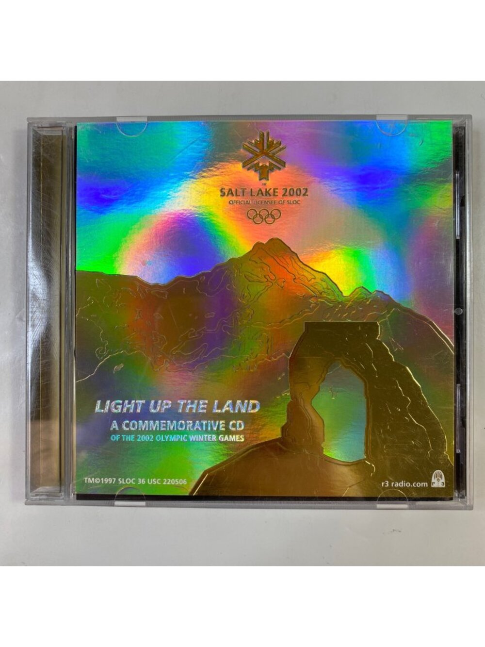 Light Up The Land Commemorative CD Salt Lake 2002 Winter Olympics Official SLOC